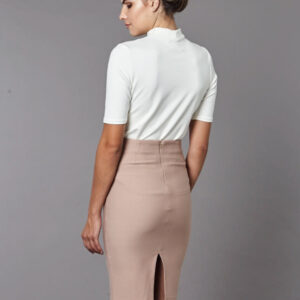 Turtle Neck Slimfit Blouse
