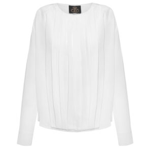 Knife Pleat Blouse