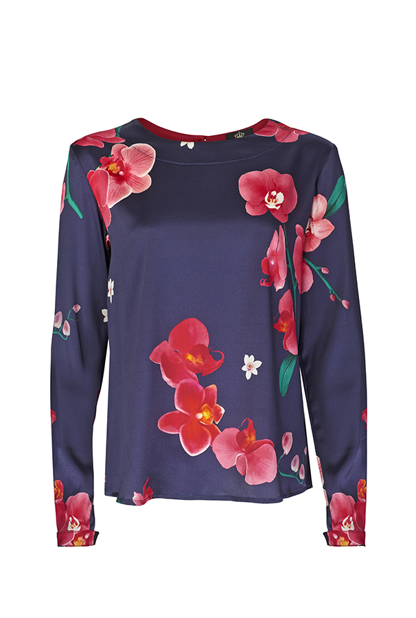 Orchid Scoop neck Blouse 1 Orchid Scoop neck Blouse
