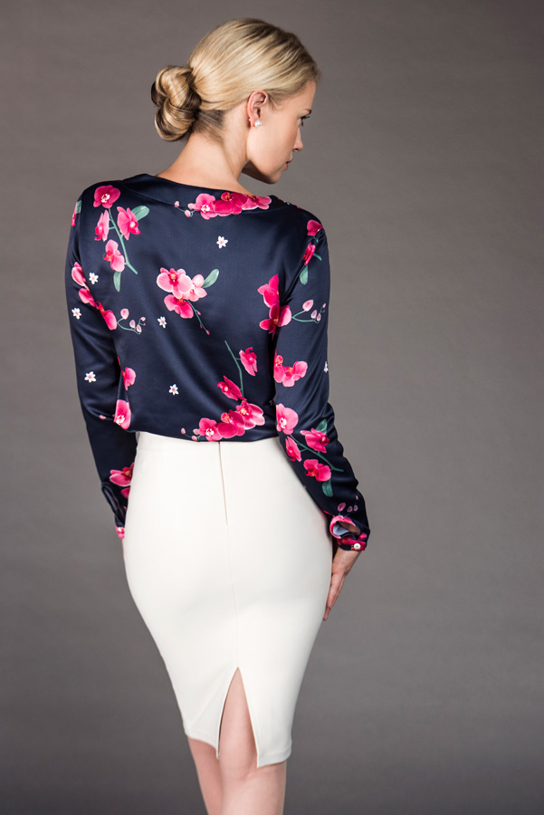 Orchid Scoop neck Blouse Orchid Scoop neck Blouse