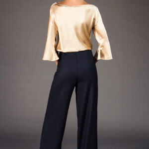 Wool Wide Leg Pants